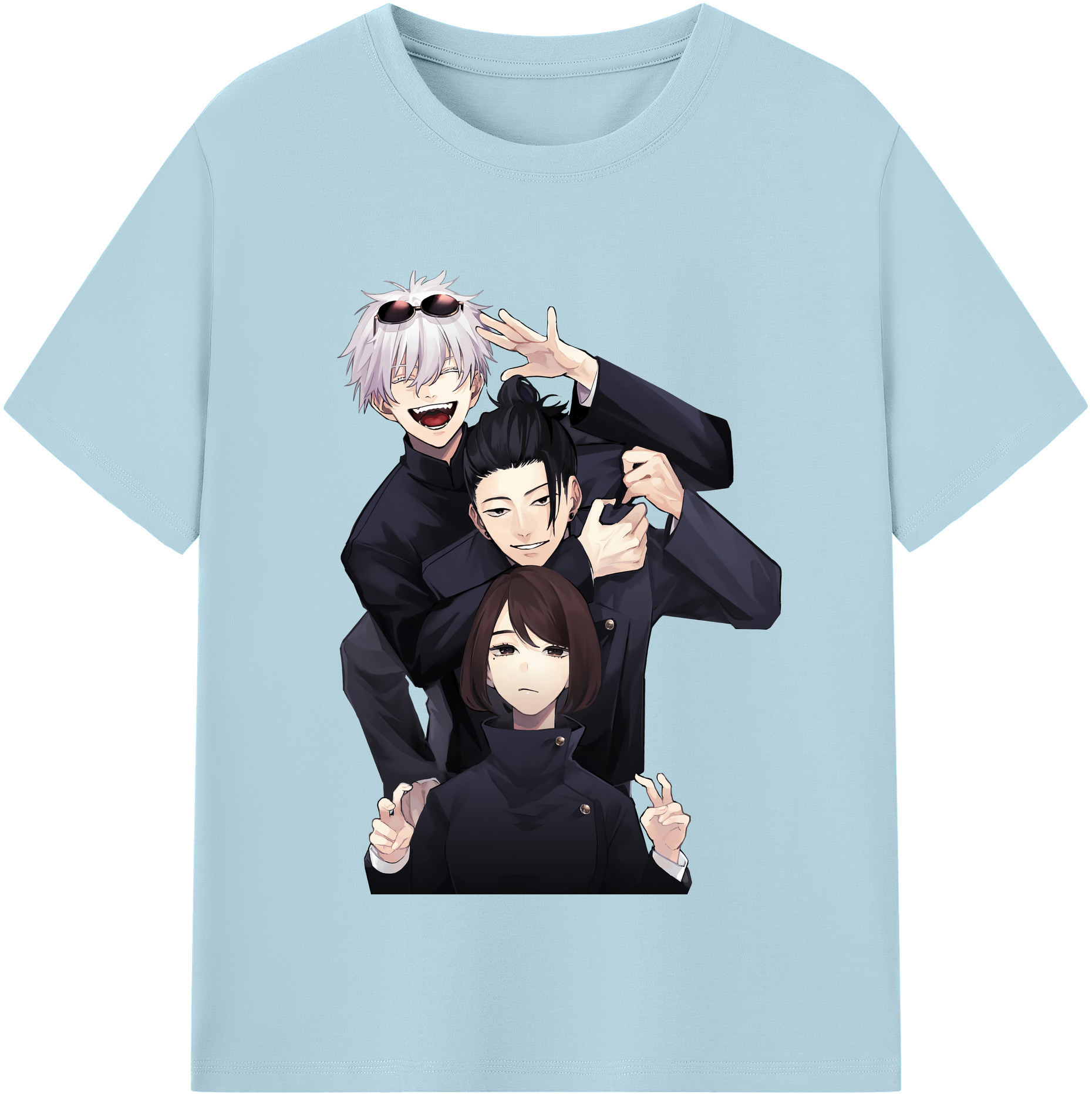 （画像用） 呪術廻戦 Jujutsu Kaisen 綿100％半袖Tシャツ（フロントプリント）